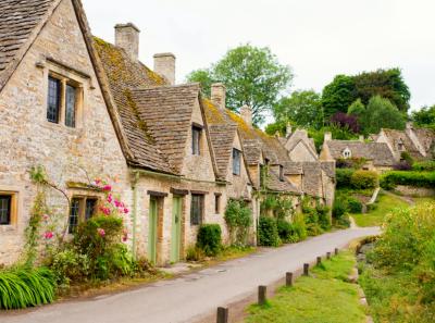 イギリス コッツウォルズ地方バイブリーの写真